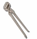 AMKA Hufschneidezange CV mit halbrunden Backen aus Chrome Vanadium Stahl 12