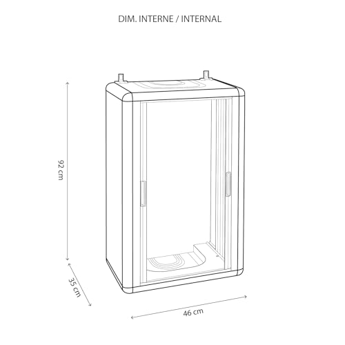 Mobile di protezione per caldaia Easy Roll, rif. M282749, colore: grigio - 7