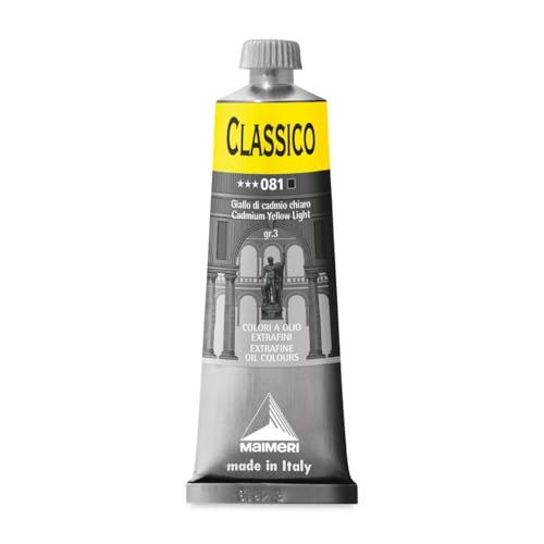 Maimeri Classico Fine Couleurs Ă l'huile : Jaune Cadmium clair 60ml tube