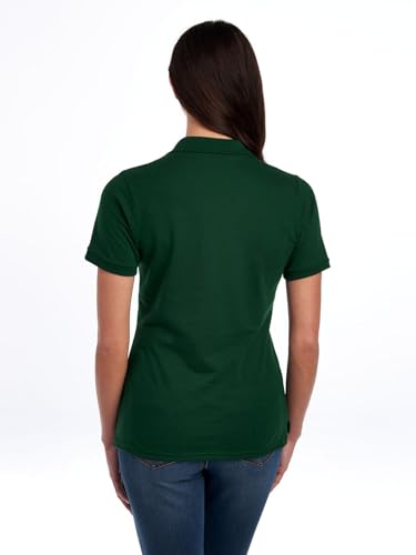 Jerzees Women's Short Sleeve Polo Shirts, Cotton Blend, Moisture Wicking, Sizes S-2xl3