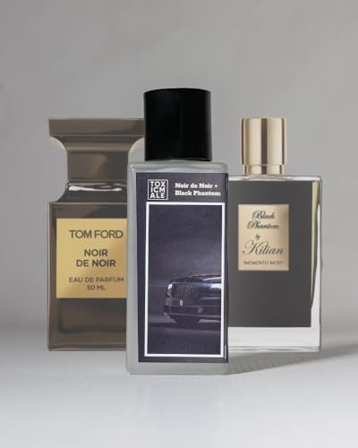 Image of TOXICMALE Noir de Noir + Black Phantom | Perfect Long lasting Men's perfume for Date & special ocassion | perfumes for men | Gift for him | TMA23 | 50 ml perfume | TM Perfume House