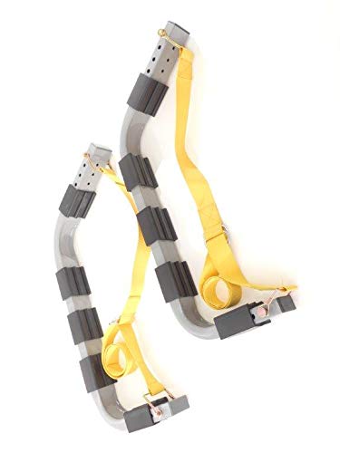 Tech Team Kayak Storage Rack 200 Lb Capacity Heavy Duty Web Straps Rubber Cushions Paddle Boards Sup #TOP15