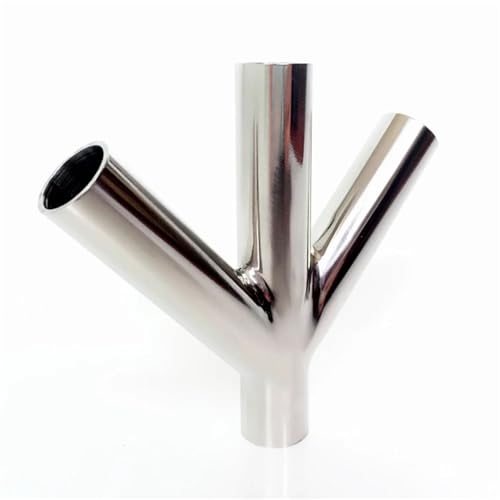 Tuyau OD 108mm Y 4 voies inox 304 pour diviser les flux sanitaires proprement - 6