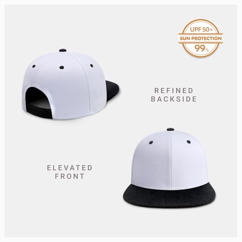 Image of ChoKoLids Flat Visor Snapback Hat Blank Cap Baseball Cap