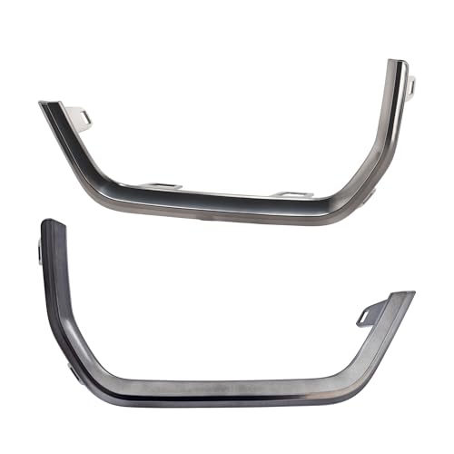 Repuesto Part Synergy para GMC Terrain SLE 2022-2023 4 Cil 1.5L Lados delantero y pasajero, molduras exteriores de luz antiniebla negras miniatura 1