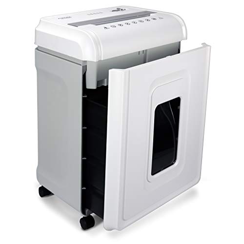 Image of Aurora High Security 16-Sheet Micro-Cut Shredder /Anti-Jam /60 Min Run Time / 7-Gallon Pullout Basket and Casters