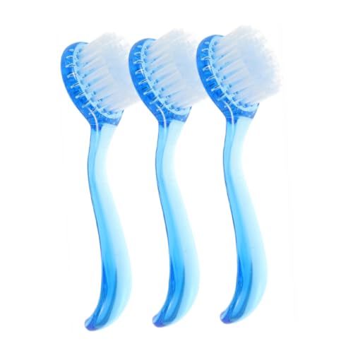 IWOWHERO Manual Facial Cleansing Brush Set Goat Ox Horn Brushes Soft Bristles for Gentle Skin Care Dust Removal for Face Scrubbing Pore Cleansing