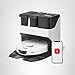 roborock S7 Max Ultra Robot Vacuum and Mop Combo, Auto Mop Drying and Washing, Self-Emptying and Refilling, 5500Pa Suction, Reactive Tech Obstacle Avoidance, White (RockDock Ultra Series)