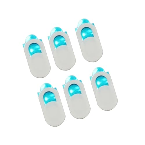 HOMSFOU 6pcs Webcam Cover Tablet Camera Webcam Privacy Cover Privacy Sticker Computer Camera Cover Camera Slider Laptop Camera Cover Webcam Slider Camera Cover Slide Web Camera Cover White