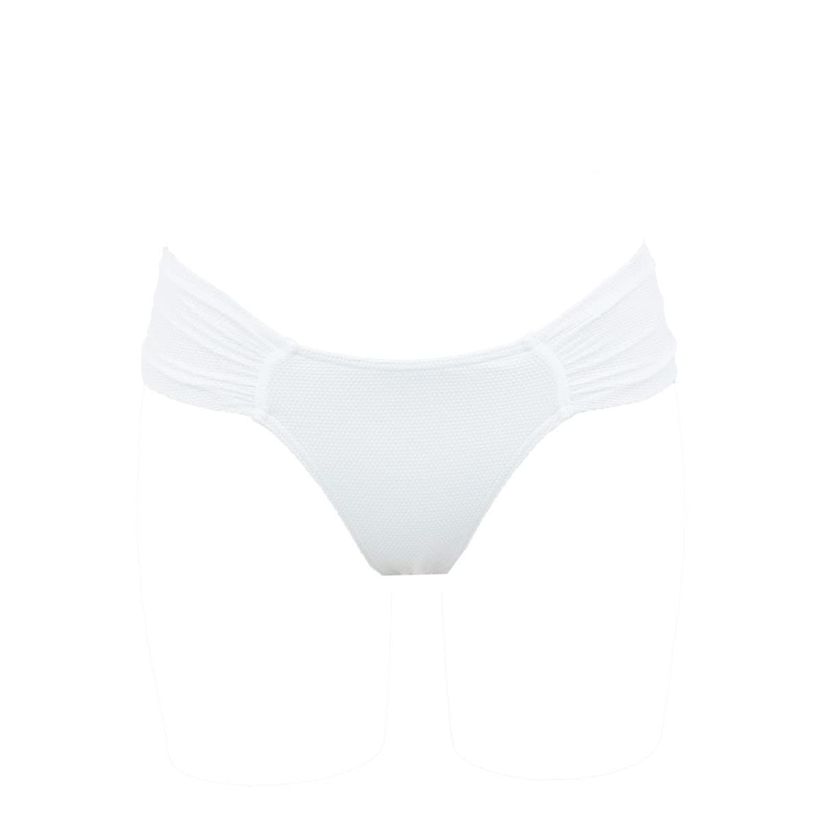 Calze da maglia brasiliana Bellagio, bianco, 40