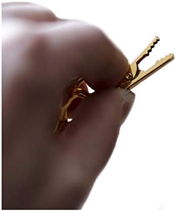 Miniatura 9 de Creation Core Paquete de 2 soportes artísticos de incienso para palos de mano de Buda y loto para quemador de incienso con clip de bobina de incienso