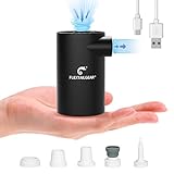 ▶【Batería de litio recargable de 3800mAh 】- La bomba de aire EVO está equipada con una batería de litio de 3800 mAh de alta calidad, que puede durar hasta 45 minutos de funcionamiento continuo. Cuando está completamente cargada, la bomba de aire eléctrica puede llenar 32 anillos de natación / 12 colchones de aire / 8 botes inflables a la vez. Es realmente un buen ayudante para sus actividades al aire libre.