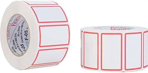 Etiqueta Para Preco F-05 50X30Mm 666 Etiquetas-Rolo - 84612