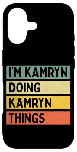 I'm Kamryn Doing Kamryn Things �ʔ������� �X�}�z�P�[�X iPhone 17 �p
