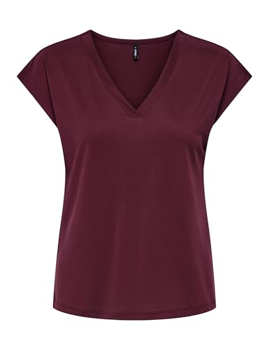 Onlfree S/S Mod.V-Neck Top JRS Noos – Ansicht 1