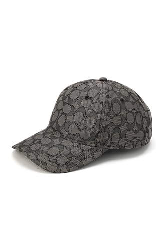 coach mens signature c jacquard baseball hat