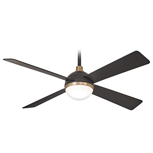 Minka Aire F623L-BC/SBR Orb 54' Ceiling Fan with...