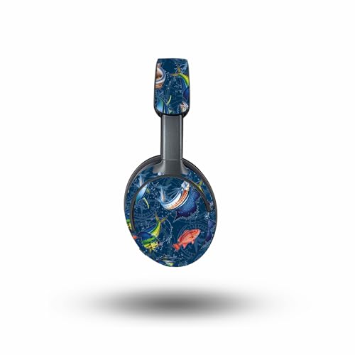 Image of MightySkins Skin Compatible with Bose QuietComfort Ultra - Saltwater Compass | Protective, Durable, and Unique Vinyl Decal wrap Cover | Easy to Apply