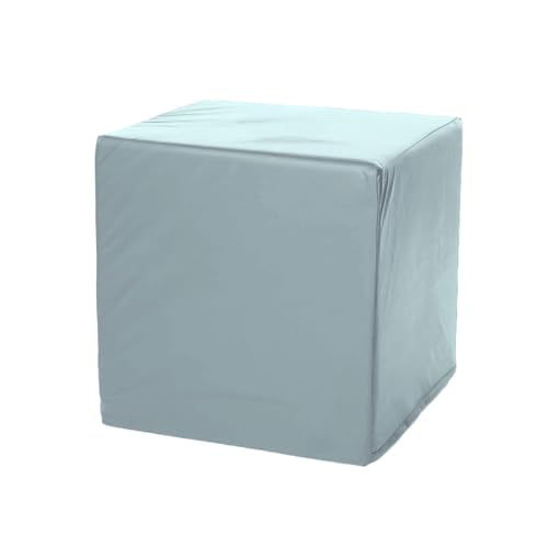 Foamnasium Large Block, Indoor Foam Playset, Soft Toddler and Active Kids Play Foam Block for Crawling, Climbing, and Jumping, Made in The US, Pewter
