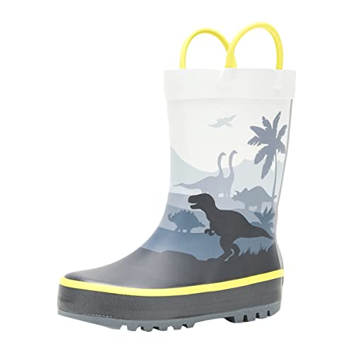 Kamik Youth Dino Rain Boots4