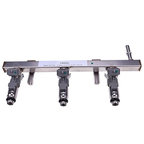 Riel de combustible AUC11700 elimina fugas en motor John Deere XUV825M S4 3