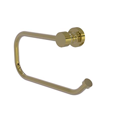 Allied Brass Ft-24E Foxtrot Collection European Style Tissue Toilet Paper Holder, Unlacquered Brass #TOP10