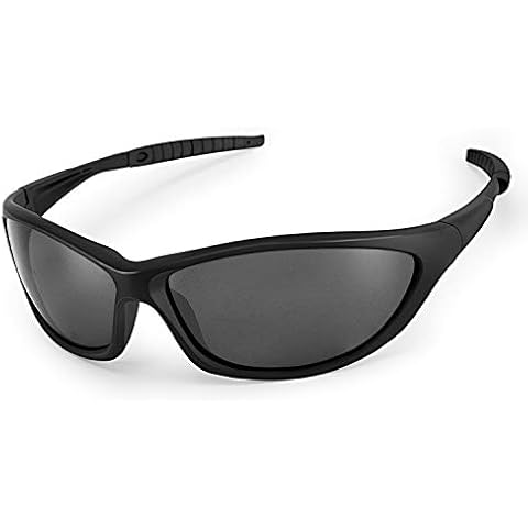 LATEC Polarized Sports Sunglasses with UV400 Protection Cover
