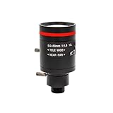 BQHHWTZ HD 5MP Varifocal M12 Mount Lens 50mm 1 2 IR Filter Manual and Zoom for Security Camera Long Distance View