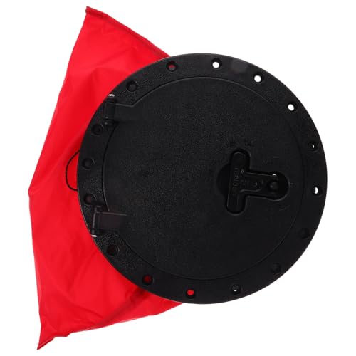 Trappe de kayak circulaire ABS détachable avec sac de rangement pour canoë et aviron