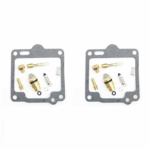 Kit reparación carburador motor motocicleta Yamaha Virago XV750 XV1100 junta aguja flotante 88-99