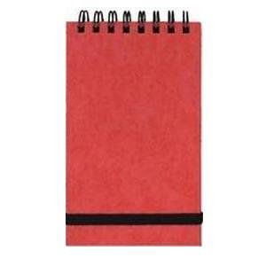 Silvine Twinwir Nbook Red 76X127mm PK12