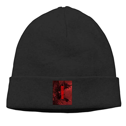 Preisvergleich Produktbild ENGDINGXIANPUZHAIWUJI Godzilla Destroyah Männer Frauen Dünne Strickmütze 55-59cm27cm Schwarz