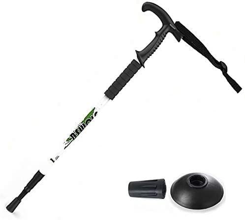 ESHINEDE Kijki trekkingowe do nordic walking, lekkie regulowane składane kijki trekkingowe unisex, kijki turystyczne/kijki trekkingowe do uprawiania turystyki pieszej, trekkingu, biwakowania, podróż