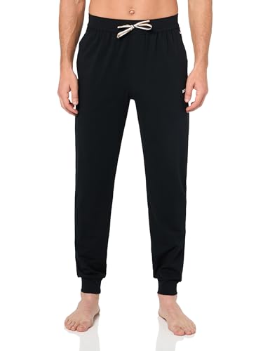 BOSS mens Soft Cotton Cuffed Lounge Pants