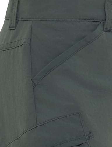 Jack Wolfskin Unisex Kinder Safari Zip Off Pants K Wanderhose, Slate Green, 152 EU
