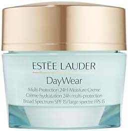 Estée Lauder DayWear Multi-Protection 24H-Moisture Cream SPF 15 Anti-Aging Moisturizer for Normal/Combination Skin, 50 ml