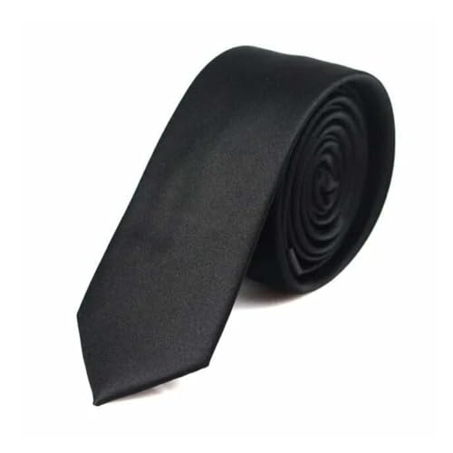 JUGUTA Corbatas De Hombre Modernas Delgada Color Liso Originales Boda Fiesta Business 5 Cm 1 Unidad Negro JUGUTA Corbatas De Hombre Modernas Delgada Color Liso Originales Boda Fiesta Business 5 Cm 1 Unidad Negro