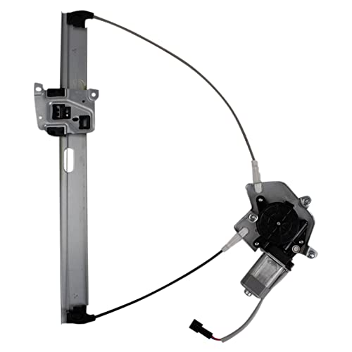 Image of TRQ Front Passenger Side Power Window Motor and Regulator Assembly Power Compatible with 2008-2012 Ford Escape 2008-2011 Mercury Mariner 2008-2011 Mazda Tribute