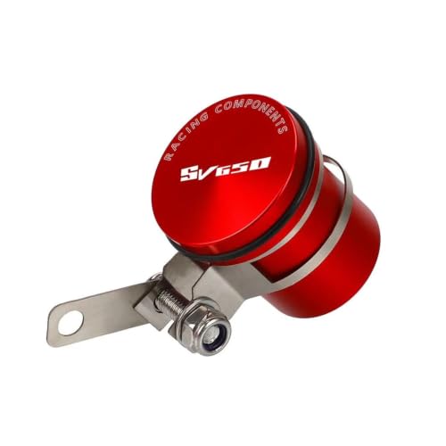 Réservoir d'huile de frein Suzuki SV650 finition premium rouge avec logo