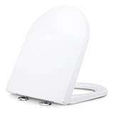 El asiento de inodoro Duroplast es muy cómodo de sentarse.
