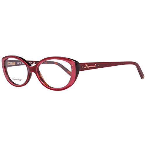 DSquared Dsquared2 Brillengestelle Dq5110 071 54 Monturas de gafas, Morado (Violett), 55 para Mujer