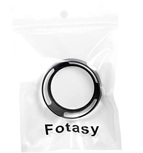 Image of Fotasy Curved Lens Hood - Vented 39mm Screw-in Hood for Fuji, Leica, Panasonic, Olympus, Sony Lenses