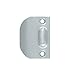 Deltana FLSP335U26-XCP10 Deltana Solid Brass Full Lip Strike Plate, Polished Chrome Finish - pack of 10