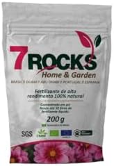 Fertilizante Orgânico 7ROCKS Home & Garden Para Plantas, Flores, ...