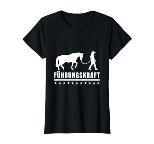 Reitsport Führungskraft Reiterin Pferde Reiten Geschenk T-Shirt