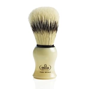 Omega 80266 – Shaving Brush, Real Bristle
