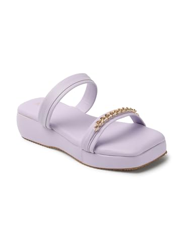 ICONICS Womens Fashionable Slip On Comfortable Sandals Colour-Lavender, Size-UK 4 (B0CK2BM2SV) Amazon Price History, Amazon Price Tracker