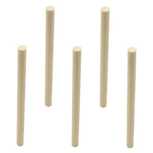 Holibanna 5Pcs Cello Sound Column for Musical Instruments Replacement Parts Easy to Clean Smooth Edges Compatible with Cellos Khaki