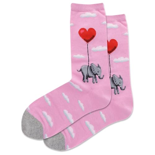 Image of Hot Sox Women's Novelty Geometric Pattern Crew