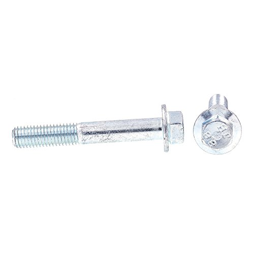 Image of Prime-Line 9089829 Flange Bolts, Class 8.8 Metric, M12-1.75 X 80MM, Zinc Plated Steel (10 Pack)